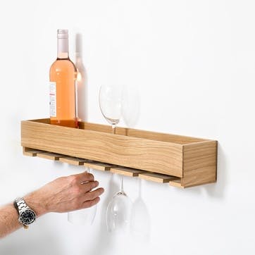 Glass Holder Shelf