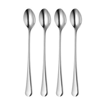 Radford Set of 4 Long Handled Spoon, Stainless Steel