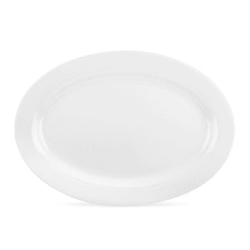 Serendipity Oval Platter D30cm, White