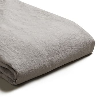 Bedding Bundle Super king with Super King Pillowcases Dove Grey