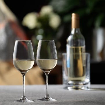 Just For Two White Wine Glass, Set of 2