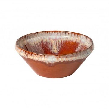 Poterie Serving Bowl D25cm, Caramel Latte