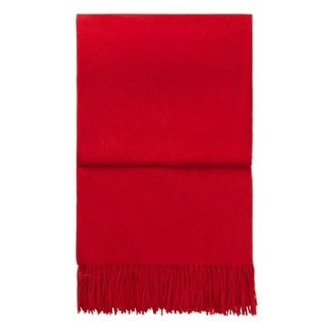 Classic  Throw, H130 x W200cm, Rusty red