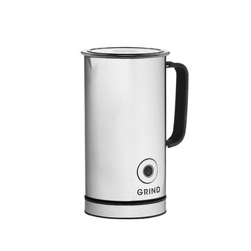 Grind Milk Frother 20cm x 11cm, Stainless Steel