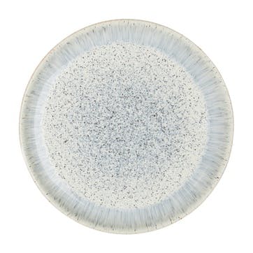 Halo Speckle Coupe Dinner Plate, 26cm, Blue