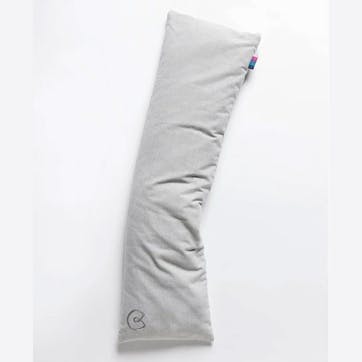Organic Cotton Pranayama Yoga Pillow, Grey Ice