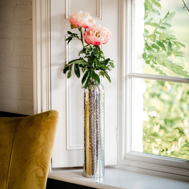 Silver Tulip Vase - Medium