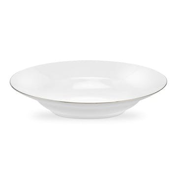 Serendipity Soup Plate, Set of 4 -  23.5cm; Platinum
