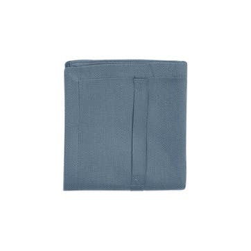 Herringbone Kitchen Towel 53 x 86cm, Grey Blue