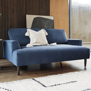 Model 05 2 Seater Velvet Sofa, Teal