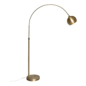 Mini Lounge  Floor Lamp H197cm, Brass