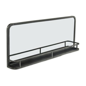 Demsa Mirror With Shelf H40 x W120cm, Iron