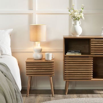 Larvik Bedside Table , Natural