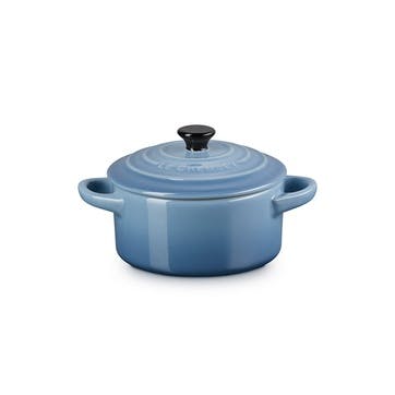 Stoneware Petite Round Casserole 10cm, Chambray