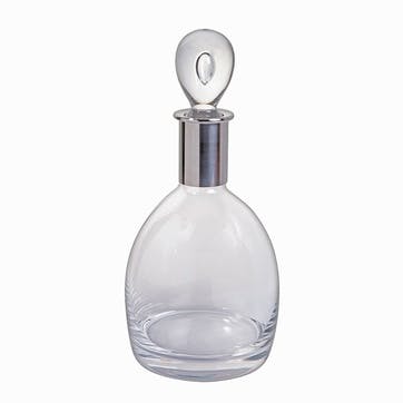 Soren Short Decanter 750ml, Clear