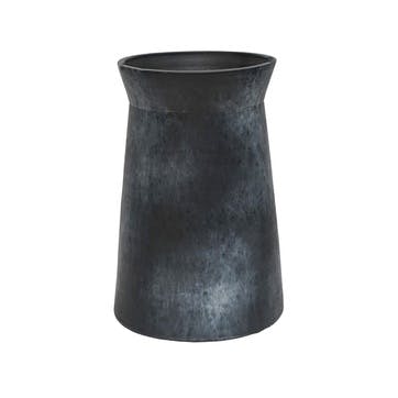 Kew Eclectic Orangery Handthrown Vase D20cm, Basalt