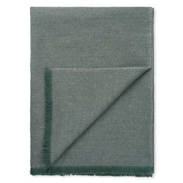 Skyfall Throw, H130 x W190cm, Green