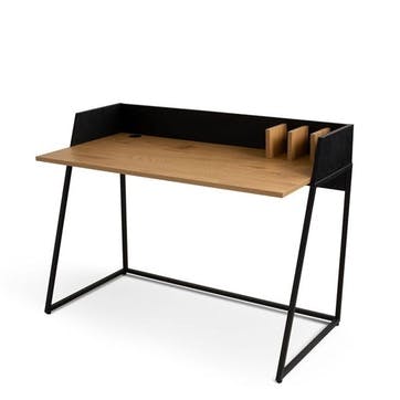 Kennet Smart Desk, Oak and Black