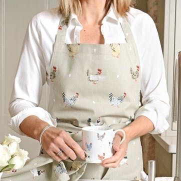 'Lay A Little Egg For Me' Cotton Apron