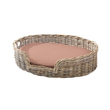 Rattan Kubu Dog Basket - Medium
