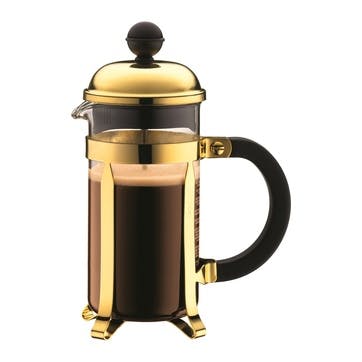Chambord, 3 Cup Coffee Maker, 35cl, Gold