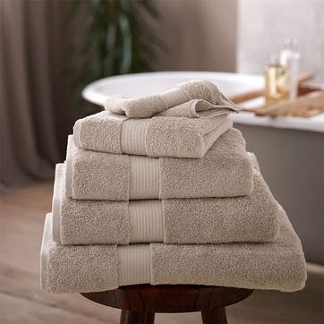 Egyptian Cotton Bath Sheet 100 x 150cm, Feather Grey