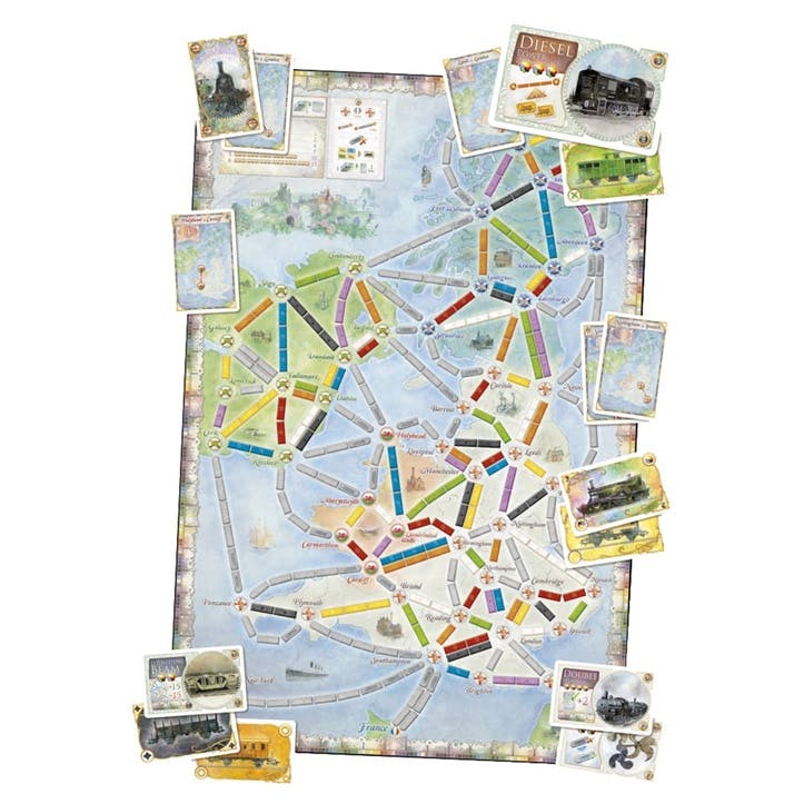 Ticket to Ride United Kingdom Edition Board Game - Extension Pack