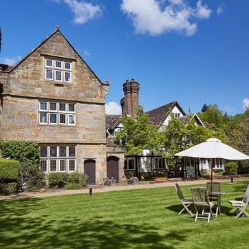 Luxury One Night Spa Getaway with Dinner for Two at Ockenden Manor Hotel and Spa