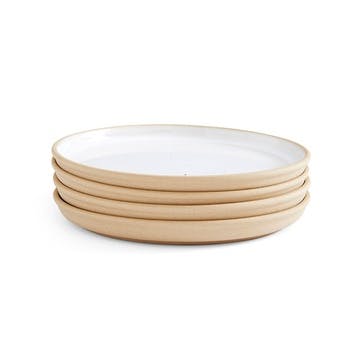 Minerals Set of 4 Side Plates D21.5cm, Moonstone