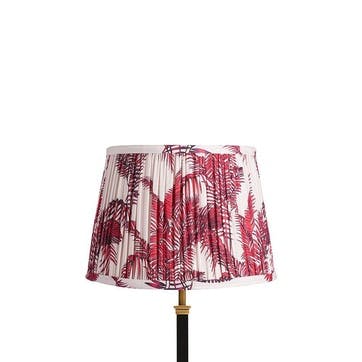 Palm Straight Empire Lampshade 30cm , Grey & Pink