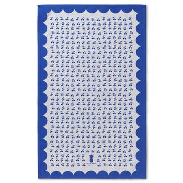 Cherry Tea Towel 76 x 48cm, Blue