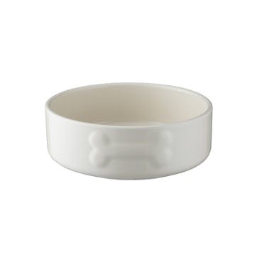 Colour Mix D15cm Cream Dog Bowl