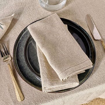 Sanee Set of 2 Napkins, Natural