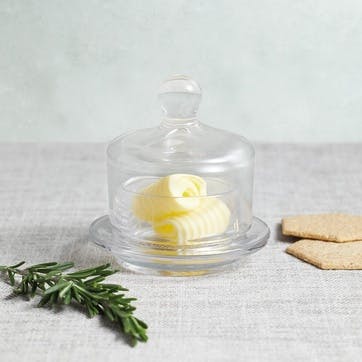 Mini Butter Cloche, 5 x 9cm, Kitchen Craft, Glass