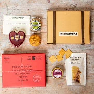 Cheese & Biscuits Letter Box Hamper