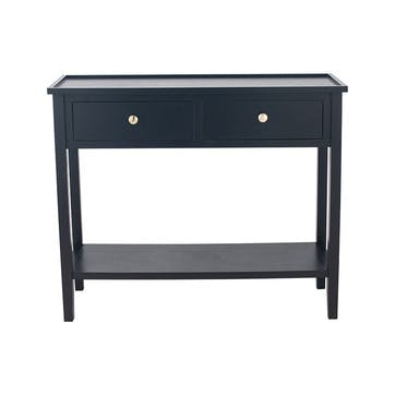 Chelmsford Console Table , Satin Black