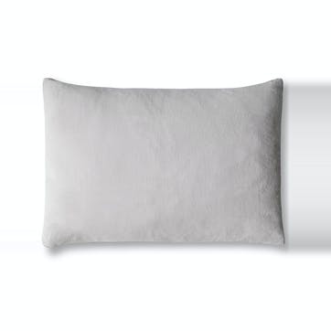 Mini Linen Cushion Cover, Dove Grey