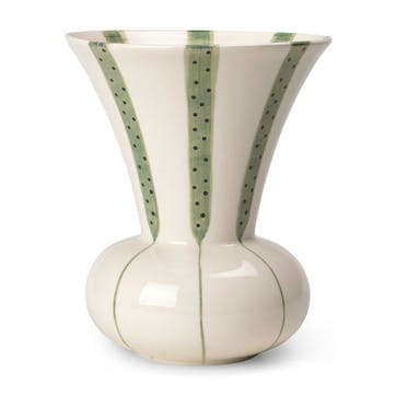Signature Vase H20cm, Green