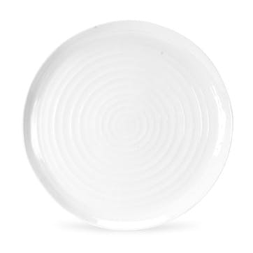 Round Platter; White