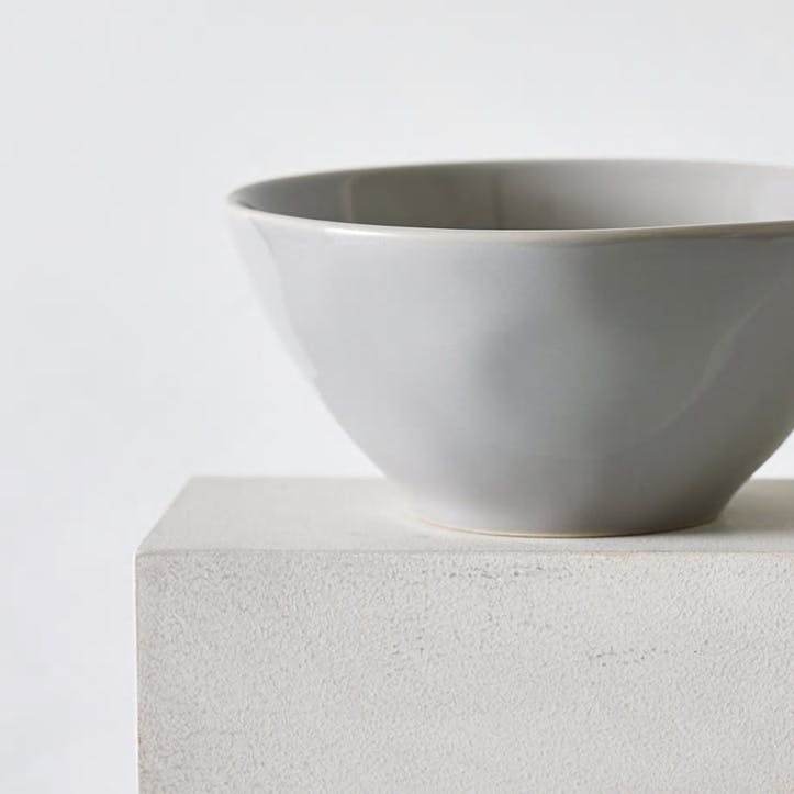 Portobello Cereal Bowl, Grey