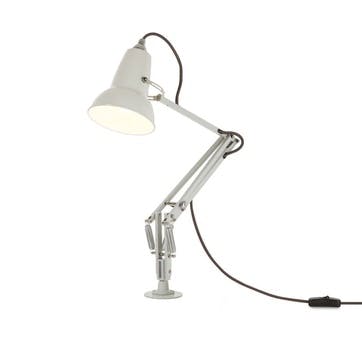 Original 1227 Mini Desk Lamp with Desk Insert, Linen White