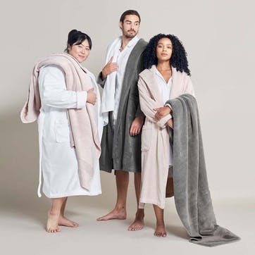 The Plush Bath Towel, Rose