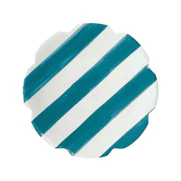 Nolita Dessert plate D19cm, Blue/Rust