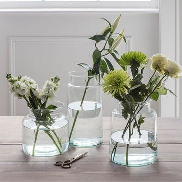 Broadwell Vase H25cm, Clear