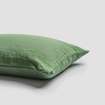 Standard Pillowcase Pair, Forest Green