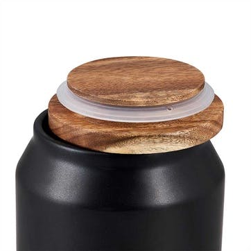 Ceramic Small Storage Pot, Grey