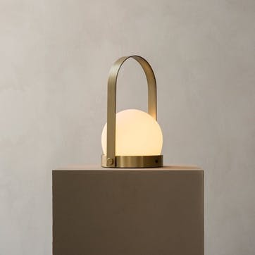Carrie, Table Lamp, H25 x D14cm, Brass