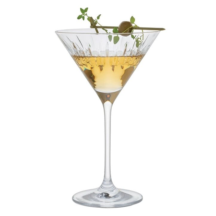 Limelight Mitre Martini Glass, Set of 2