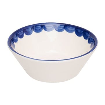 Scallop Set of 2 Bowls D16cm, Blue