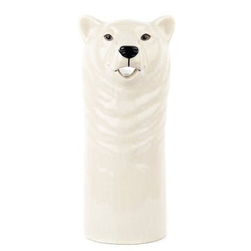 Polar Bear Water Jug H26cm White
